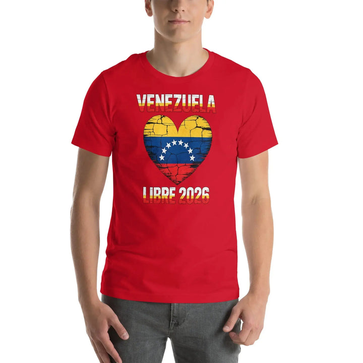 Venezuela Libre 2026 Shirt Venezuelan Freedom Political T Shirt Unisex Tee