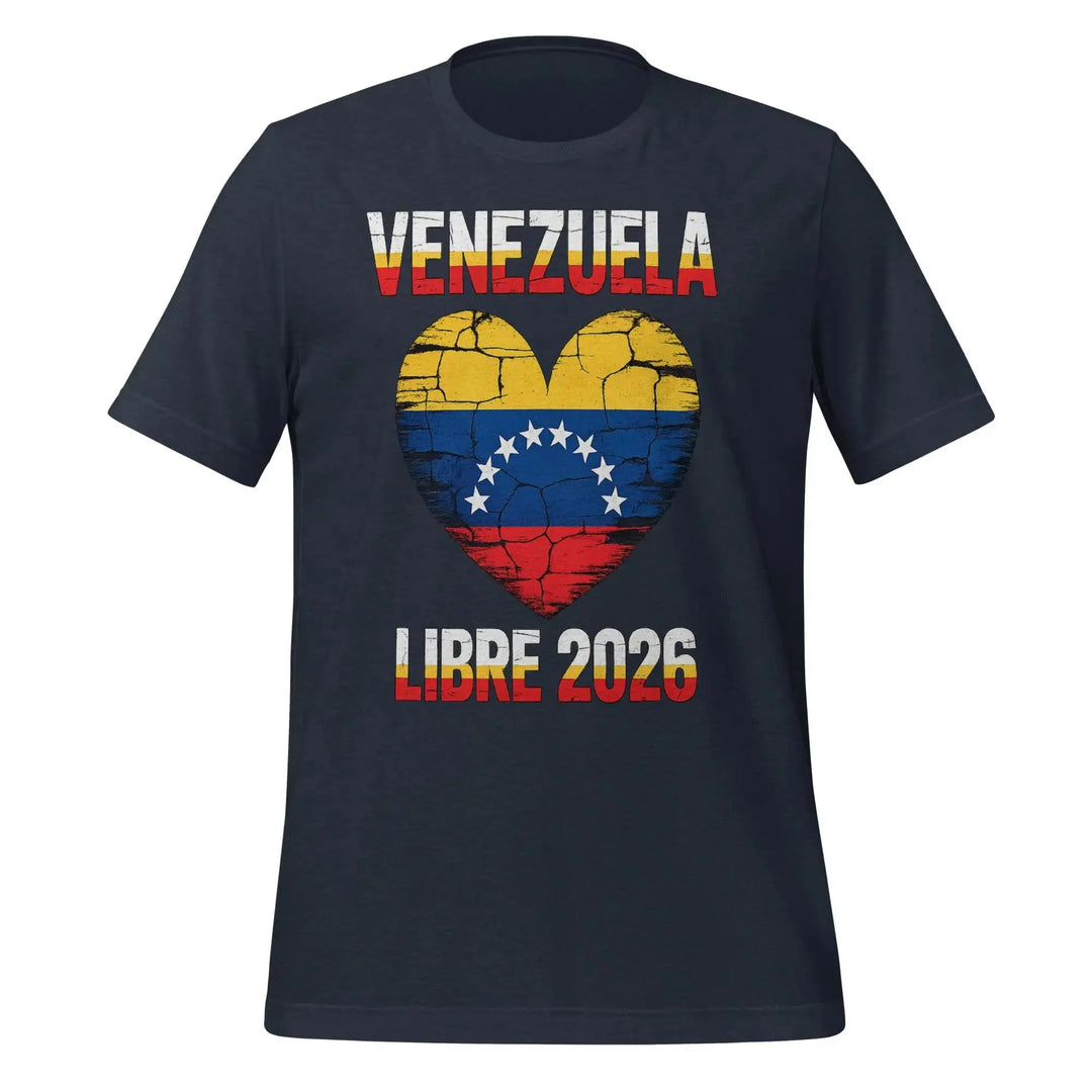 Venezuela Libre 2026 Shirt Venezuelan Freedom Political T Shirt Unisex Tee