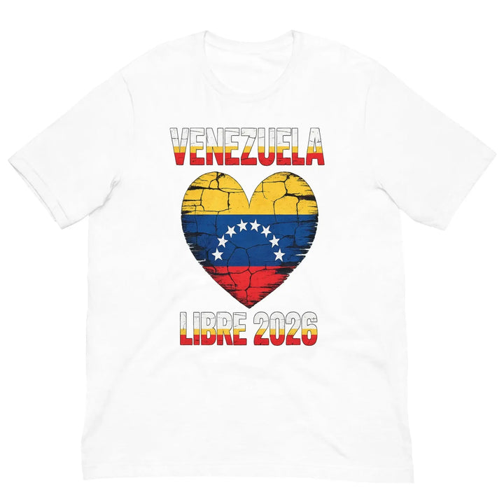 Venezuela Libre 2026 Shirt Venezuelan Freedom Political T Shirt Unisex Tee