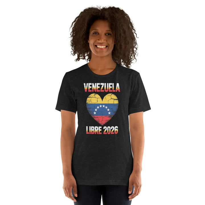 Venezuela Libre 2026 Shirt Venezuelan Freedom Political T Shirt Unisex Tee