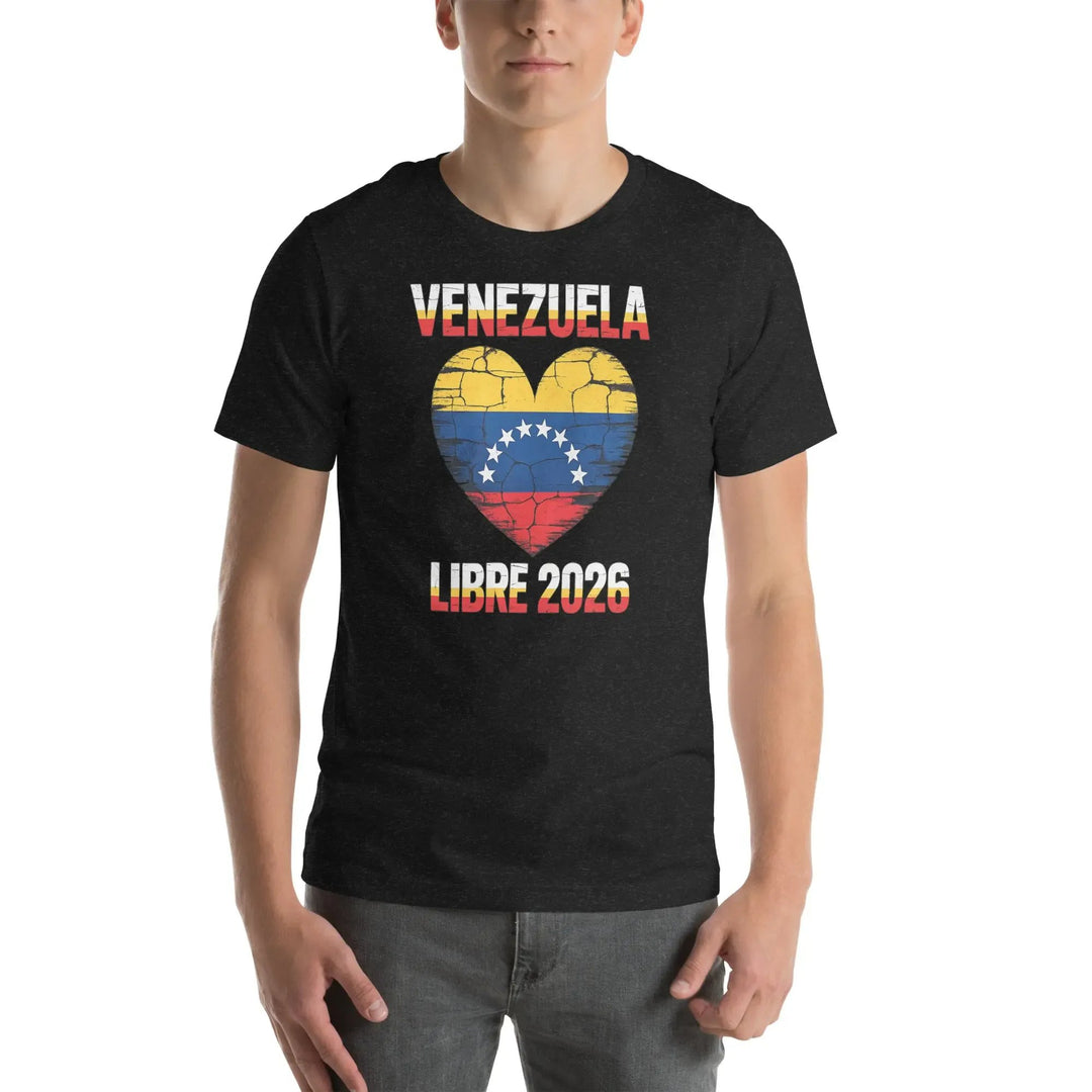 Venezuela Libre 2026 Shirt Venezuelan Freedom Political T Shirt Unisex Tee