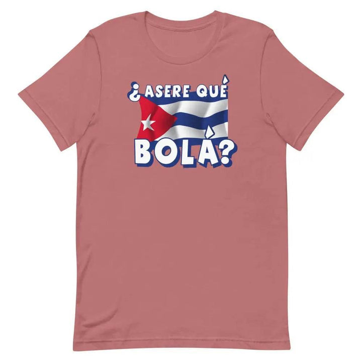 Acere Qué Bolá T-Shirt – Cuban Slang Graphic Tee for Miami Street Culture &amp; Latin Flavor