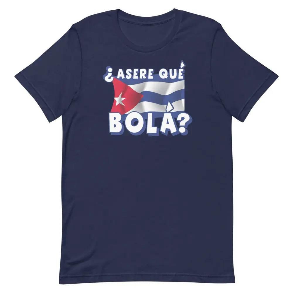 Acere Qué Bolá T-Shirt – Cuban Slang Graphic Tee for Miami Street Culture &amp; Latin Flavor