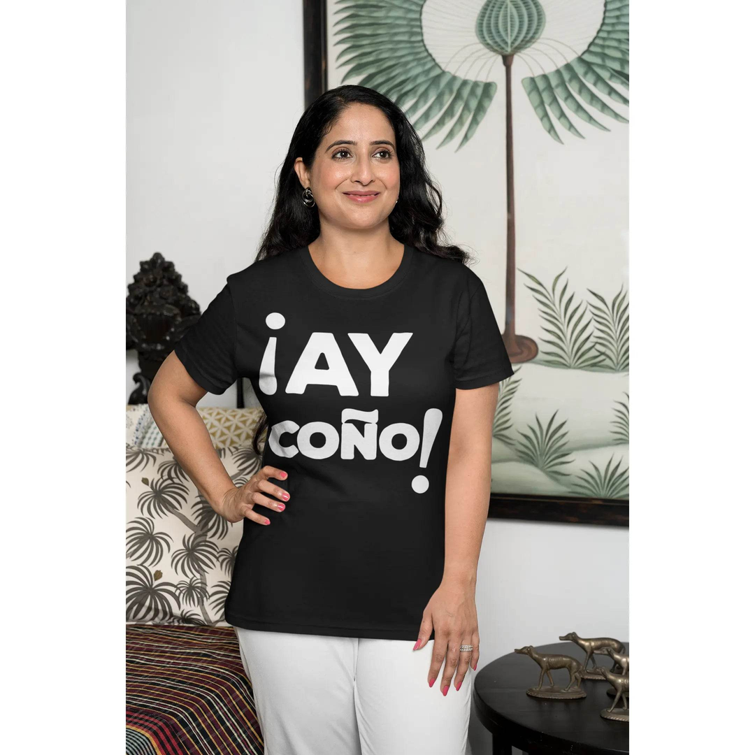 AY COÑO Cuban Slang T-Shirt – Funny Spanglish Latin Humor Tee for Men & Women
