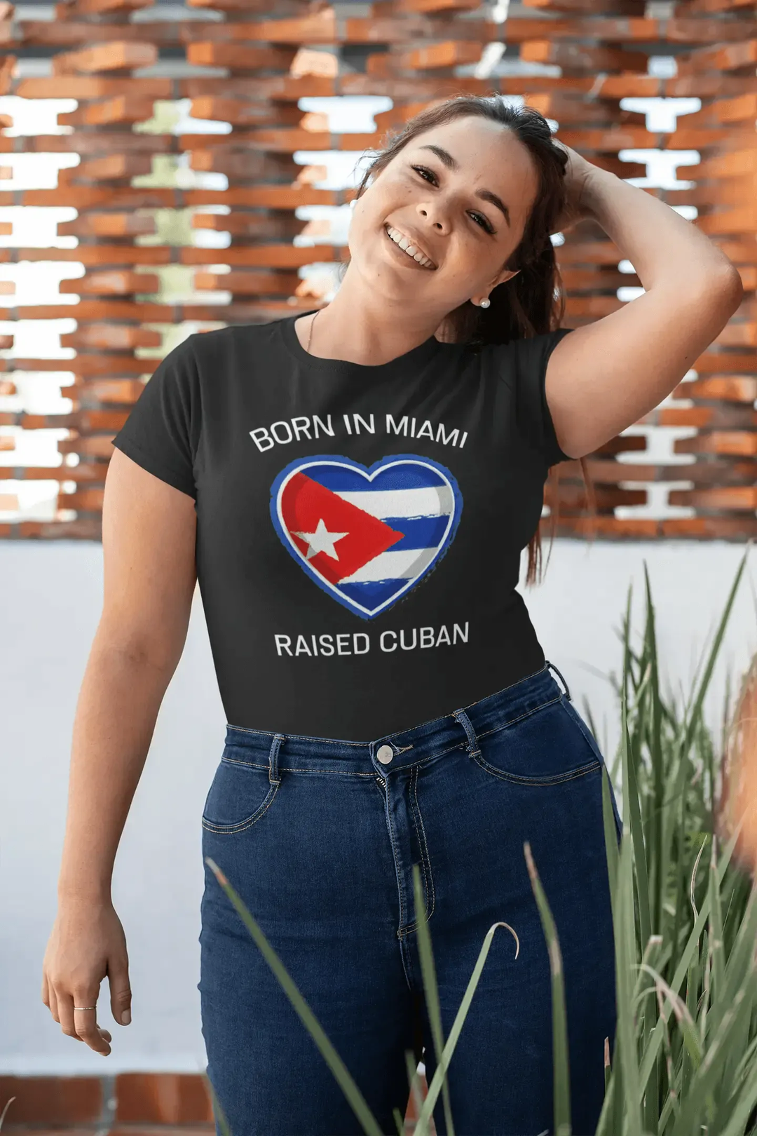 Born in Miami, Raised Cuban T-Shirt – Proud Cuban-American Tee for Miami Locals