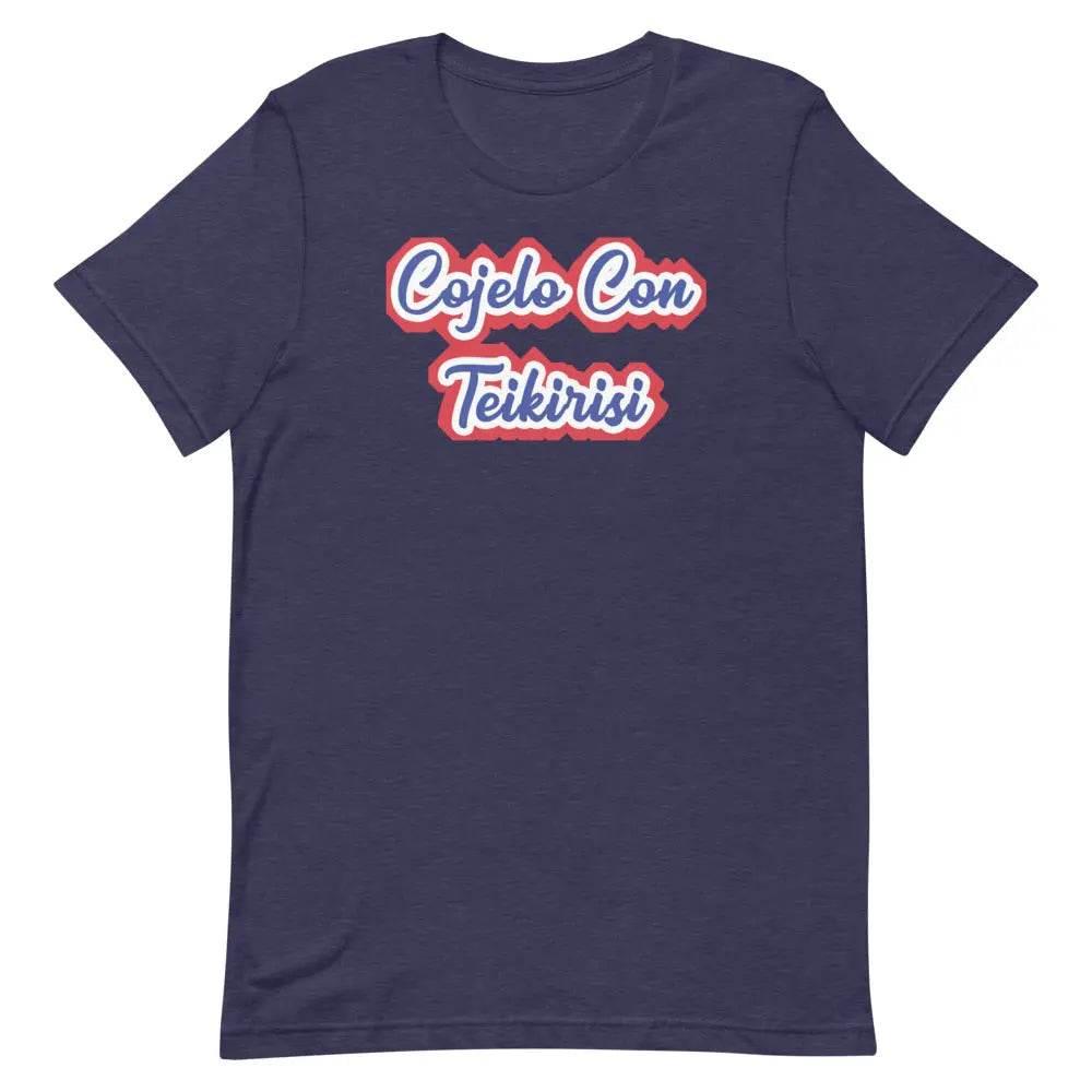 Cójelo con Teikirisi T-Shirt – Funny Cuban Spanglish Saying Tee for 305 Locals &amp; Miami Fans