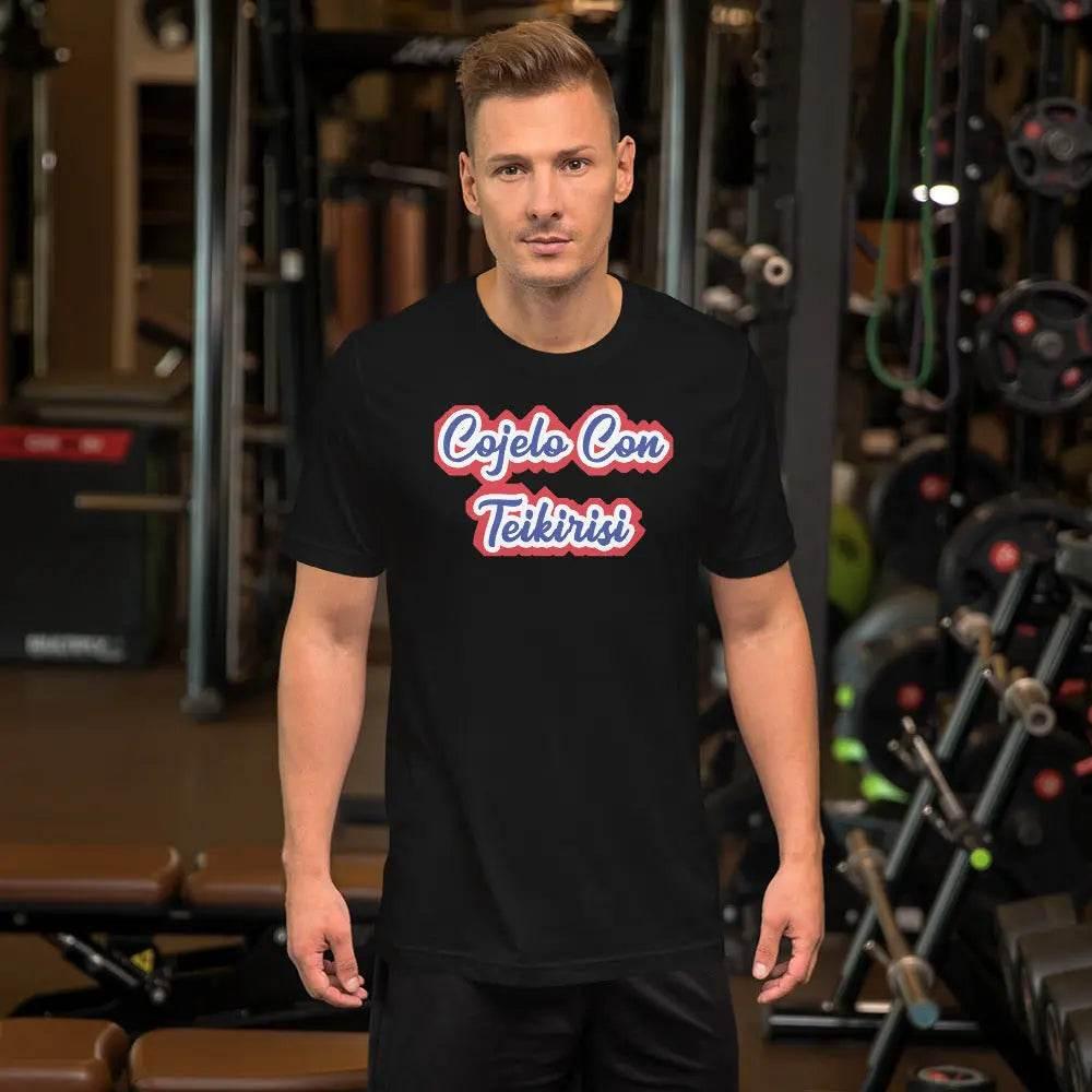 Cójelo con Teikirisi T-Shirt – Funny Cuban Spanglish Saying Tee for 305 Locals &amp; Miami Fans