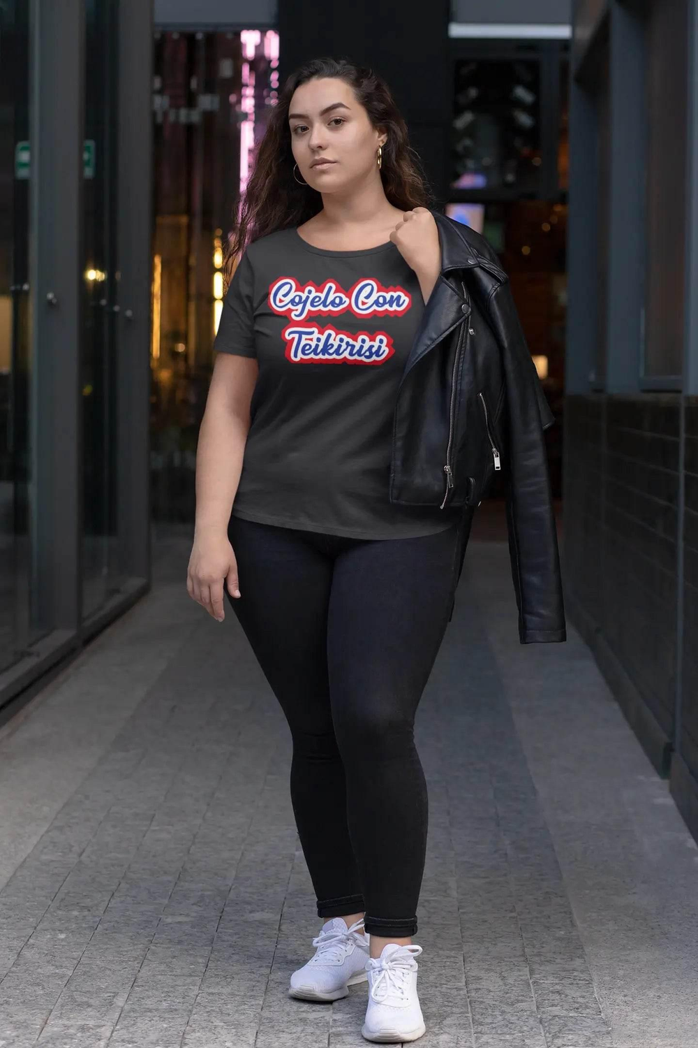 Cójelo con Teikirisi T-Shirt – Funny Cuban Spanglish Saying Tee for 305 Locals & Miami Fans