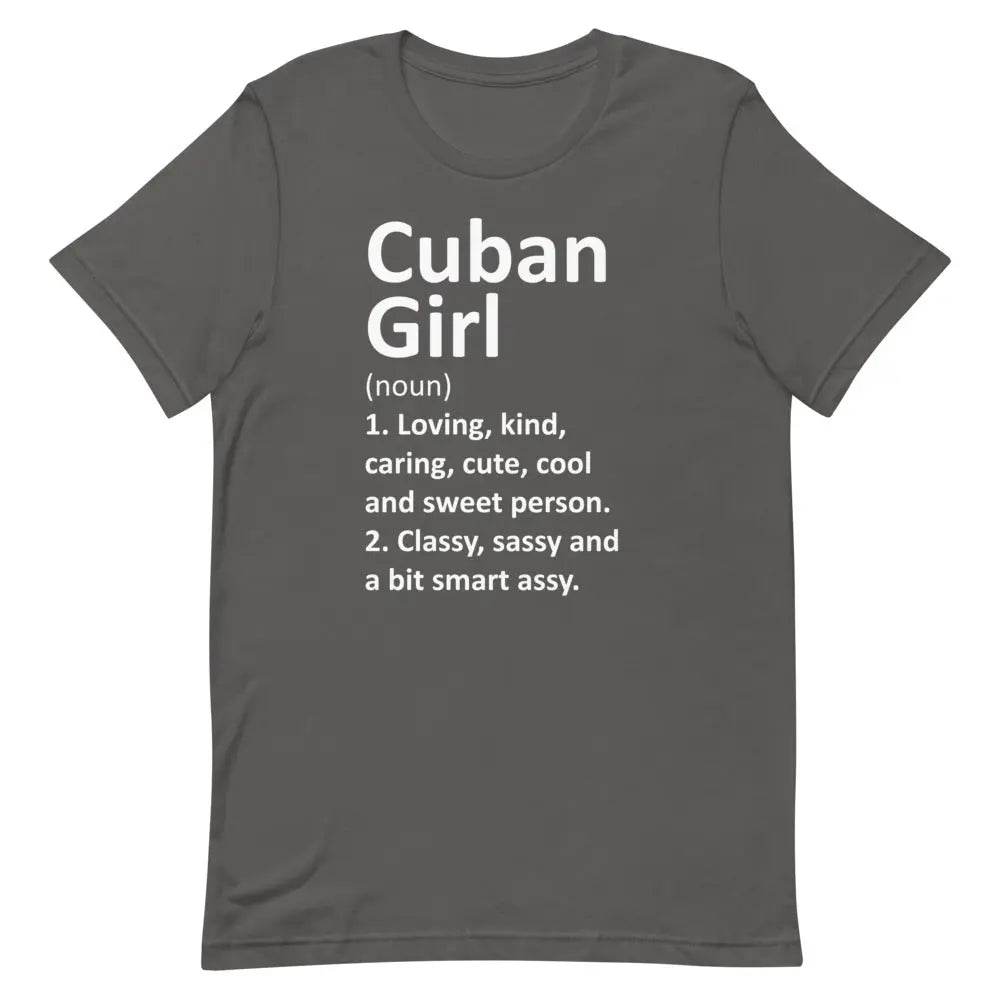 Cuban Girl T-Shirt – Loving Kind Caring Cubanita Tee for Latina Pride &amp; Culture