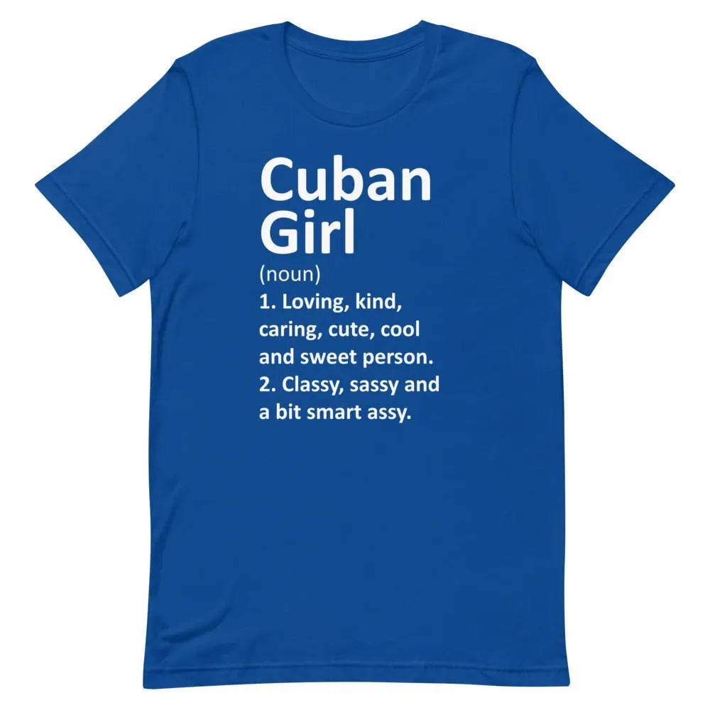 Cuban Girl T-Shirt – Loving Kind Caring Cubanita Tee for Latina Pride &amp; Culture