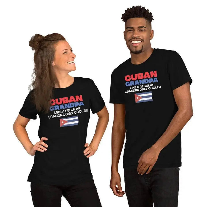 Cuban Grandpa T-Shirt – Funny Abuelito Gift Tee for Cool Cuban Grandfathers