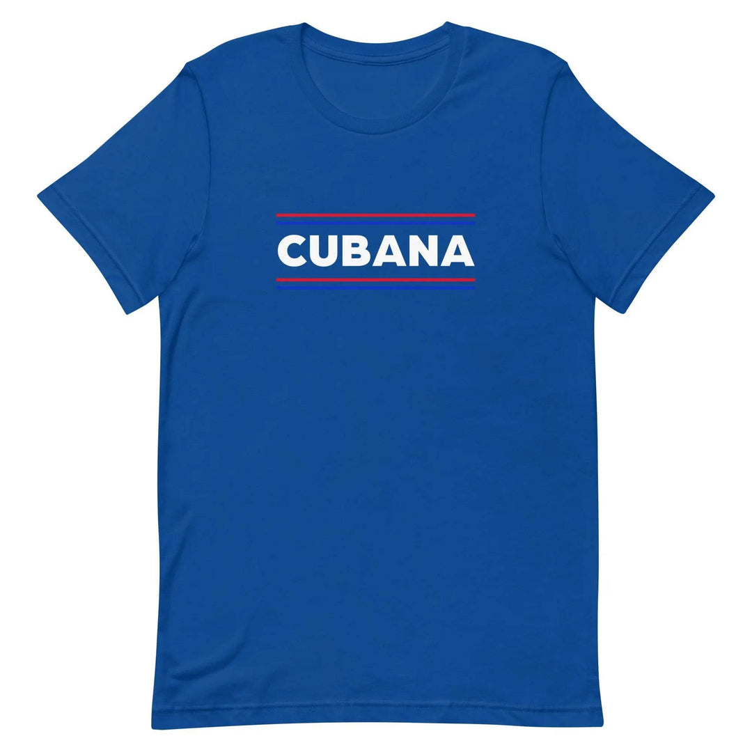 Cubana T-Shirt – Bold Latina Pride Cuban Heritage Tee for Women &amp; Unisex Fit
