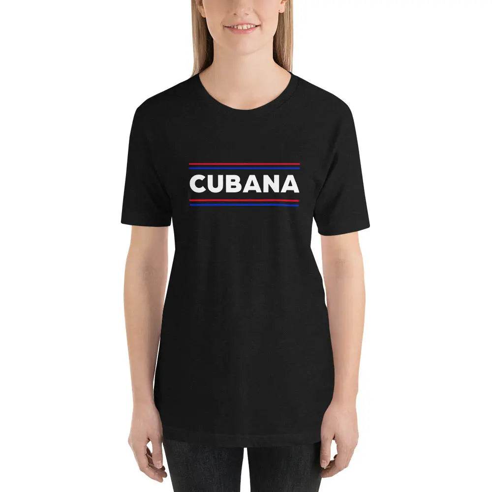 Cubana T-Shirt – Bold Latina Pride Cuban Heritage Tee for Women &amp; Unisex Fit