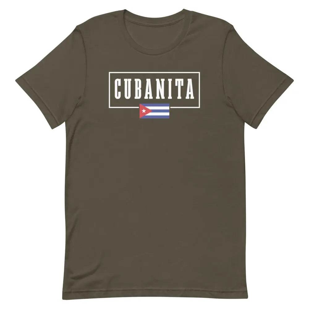 Cubanita T-Shirt – Cute Cuban Girl Tee for Latina Pride &amp; 305 Style