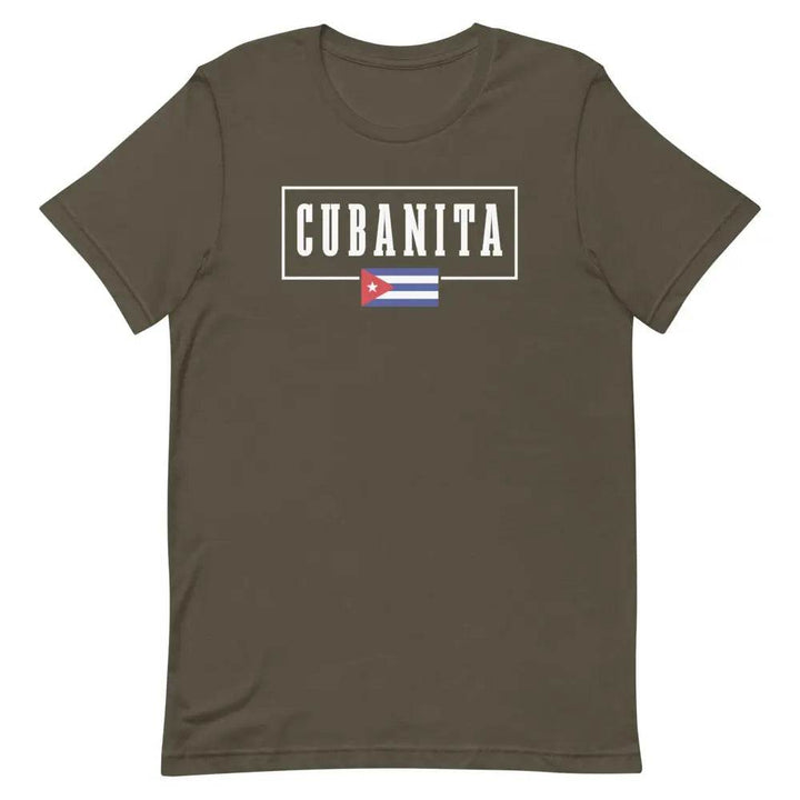 Cubanita T-Shirt – Cute Cuban Girl Tee for Latina Pride &amp; 305 Style