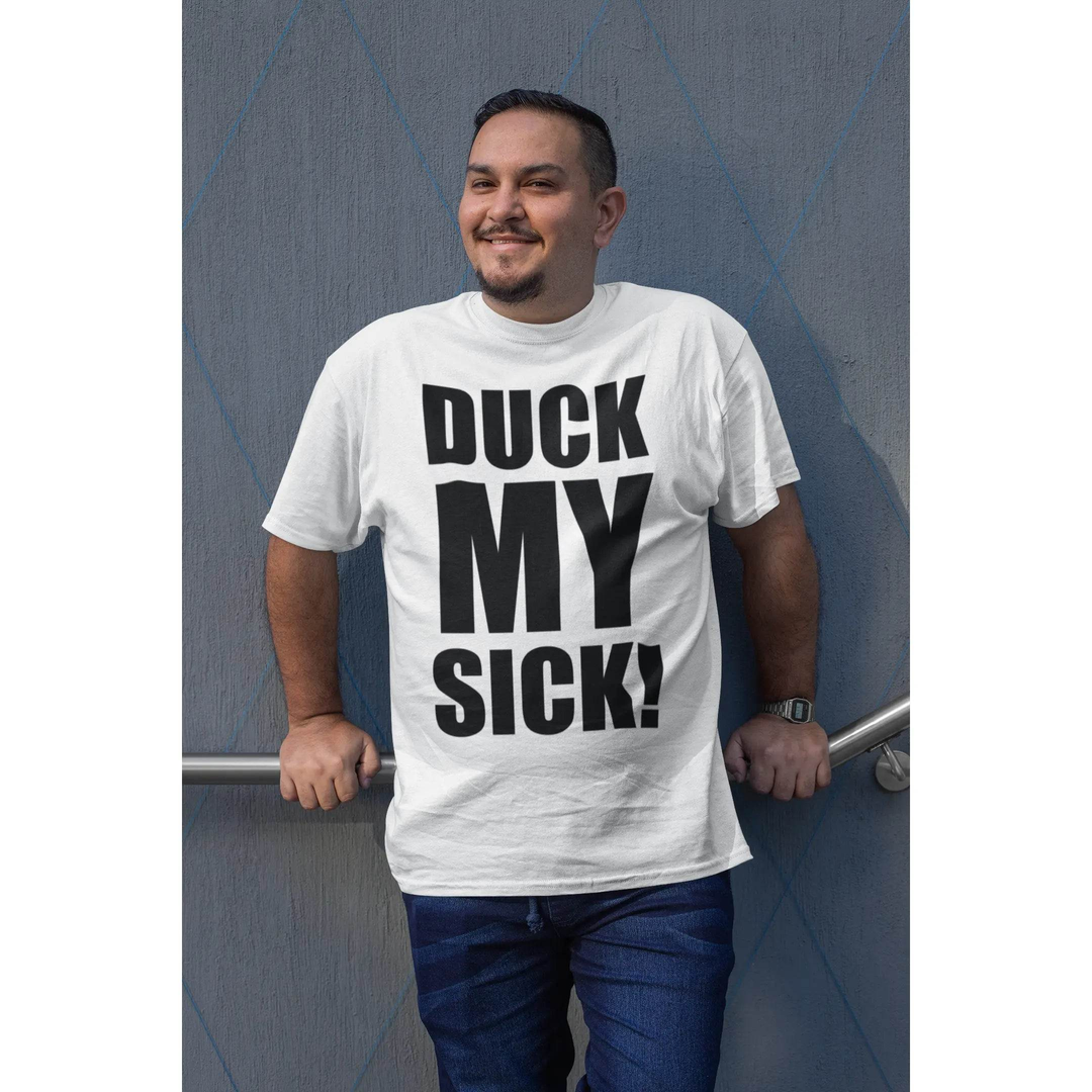 Duck This Day T-Shirt – Funny Savage Adult Humor Graphic Tee for Men & Women