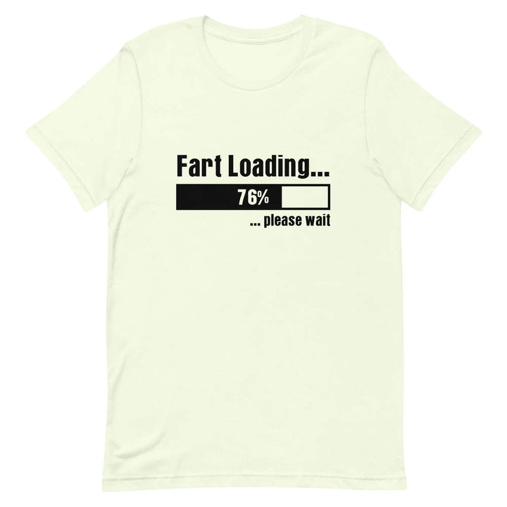 Funny “Fart Loading… Please Wait” Unisex T-Shirt – Gag Gift Tee