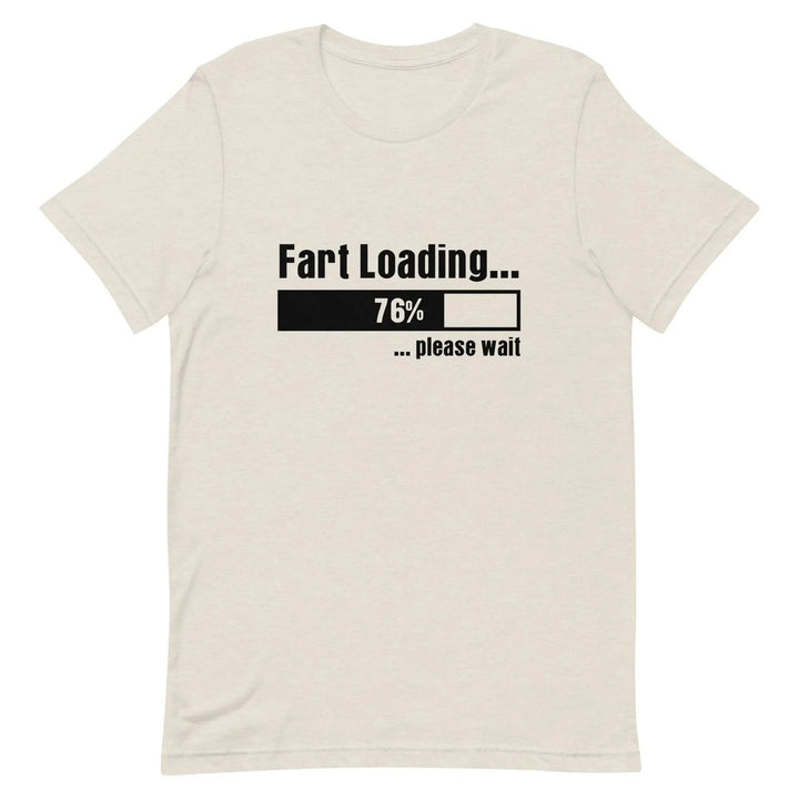 Funny “Fart Loading… Please Wait” Unisex T-Shirt – Gag Gift Tee