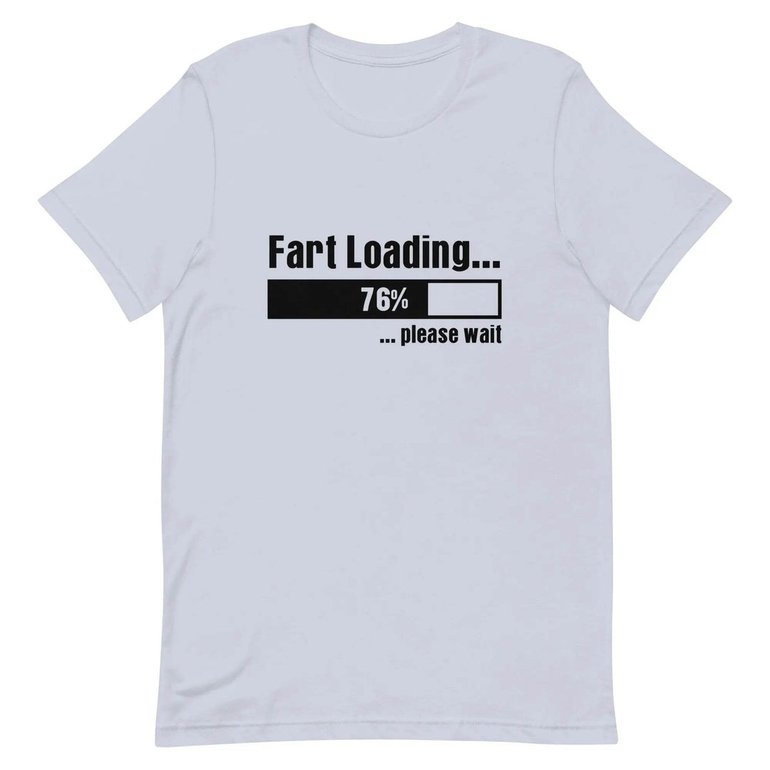 Funny “Fart Loading… Please Wait” Unisex T-Shirt – Gag Gift Tee