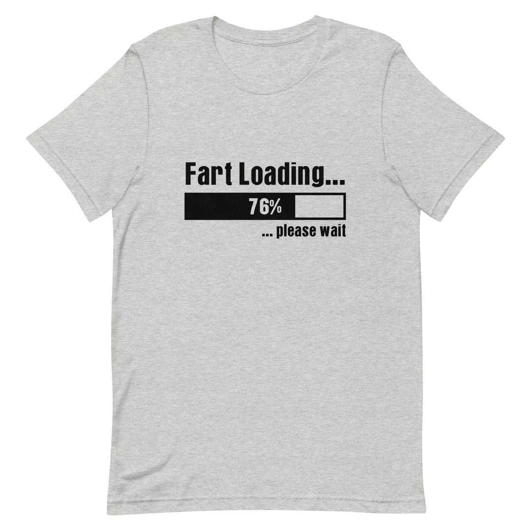 Funny “Fart Loading… Please Wait” Unisex T-Shirt – Gag Gift Tee