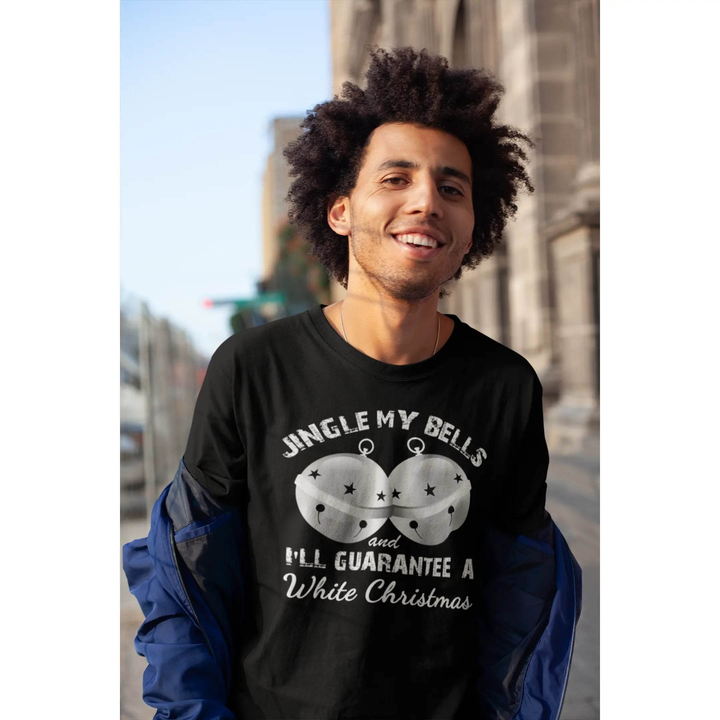 Funny “Jingle My Bells” Naughty Christmas T-Shirt – Adult Holiday Humor Tee for Men &amp; Women