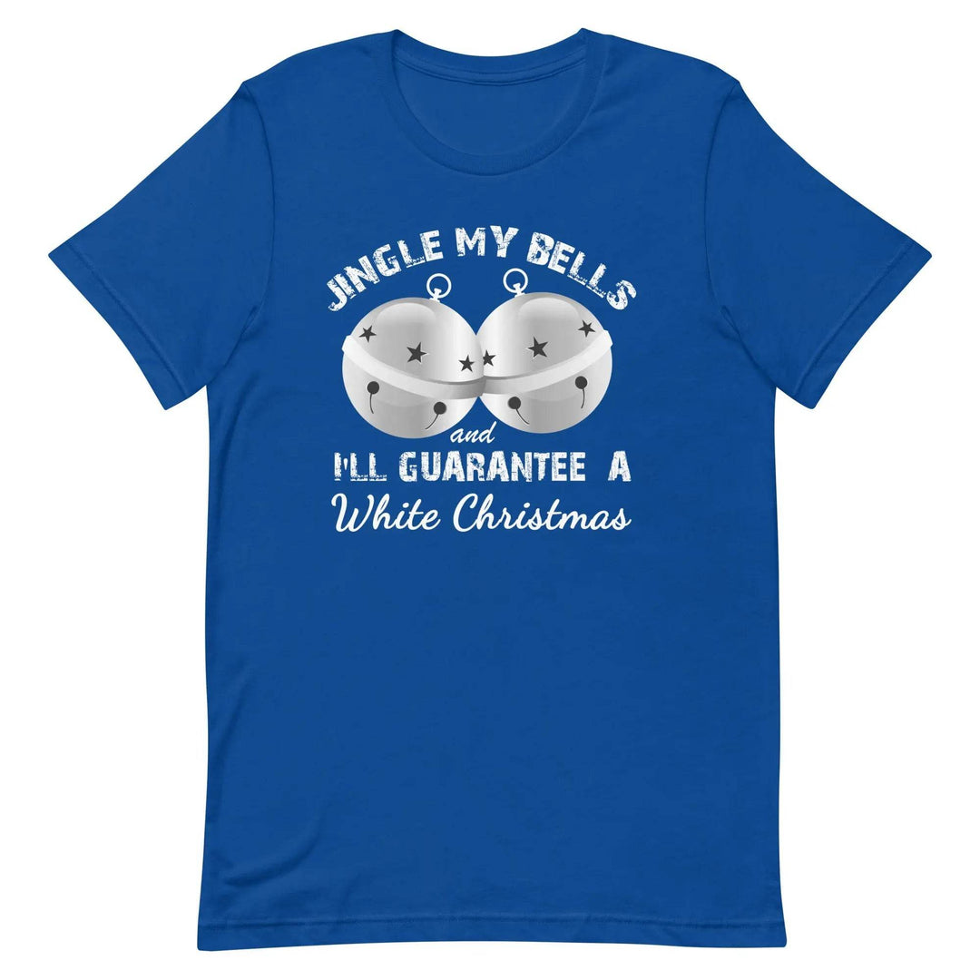 Funny “Jingle My Bells” Naughty Christmas T-Shirt – Adult Holiday Humor Tee for Men &amp; Women
