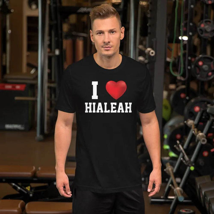 I Love Hialeah T-Shirt – Funny Miami Local Pride Tee for Cuban-American 305 Fans