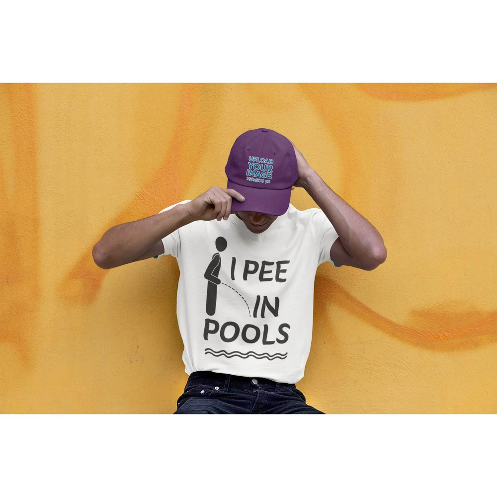 I PEE IN POOLS Funny T-Shirt – Offensive Humor Gag Tee for Pool Parties & Summer Chaos
