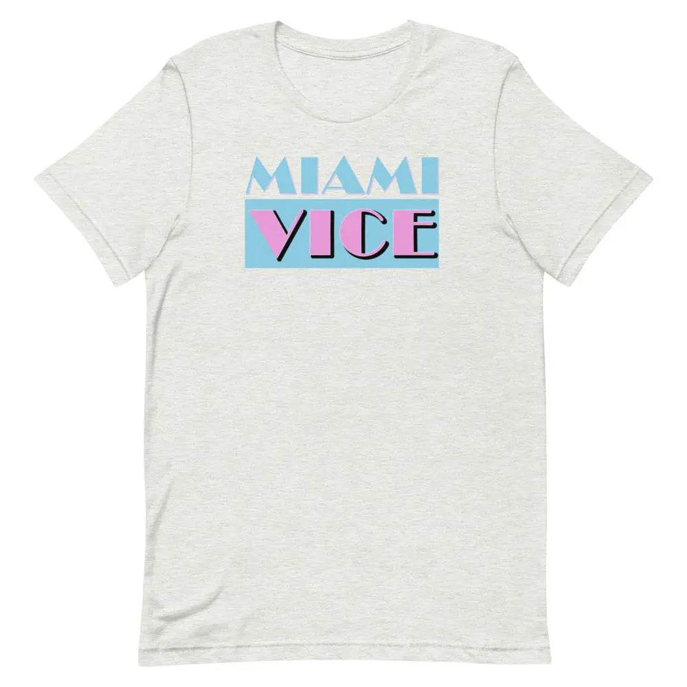 Miami Vice T-Shirt – Retro 80s Vintage Miami Aesthetic Tee for Men &amp; Women
