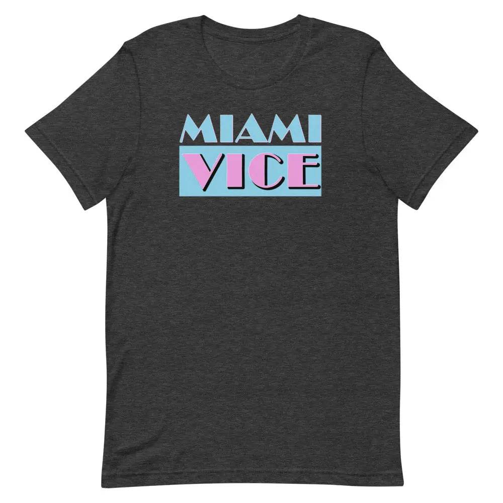 Miami Vice T-Shirt – Retro 80s Vintage Miami Aesthetic Tee for Men &amp; Women