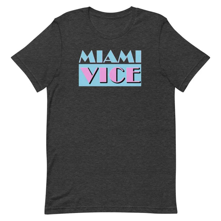 Miami Vice T-Shirt – Retro 80s Vintage Miami Aesthetic Tee for Men &amp; Women