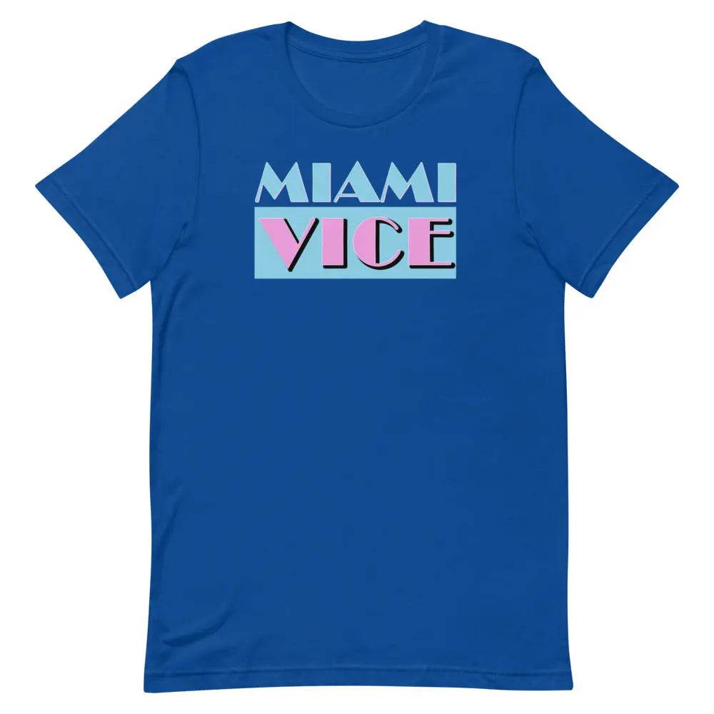 Miami Vice T-Shirt – Retro 80s Vintage Miami Aesthetic Tee for Men &amp; Women