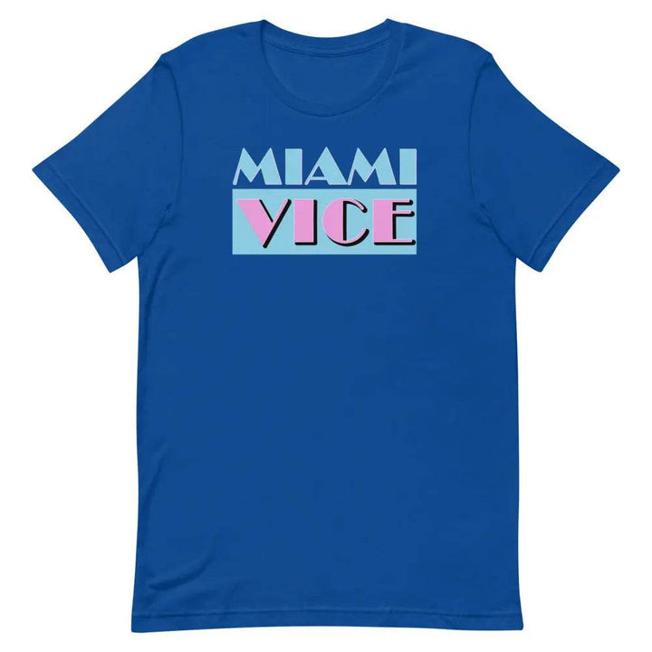 Miami Vice T-Shirt – Retro 80s Vintage Miami Aesthetic Tee for Men &amp; Women