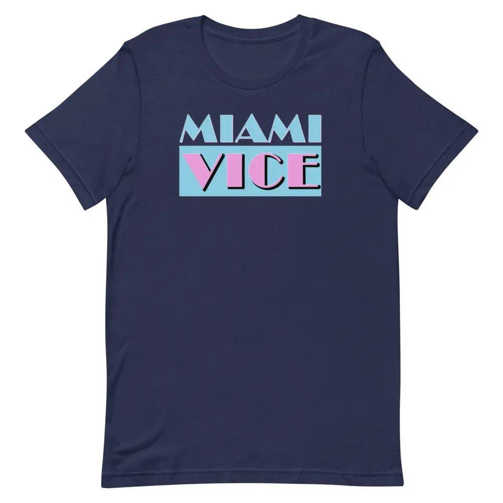 Miami Vice T-Shirt – Retro 80s Vintage Miami Aesthetic Tee for Men &amp; Women
