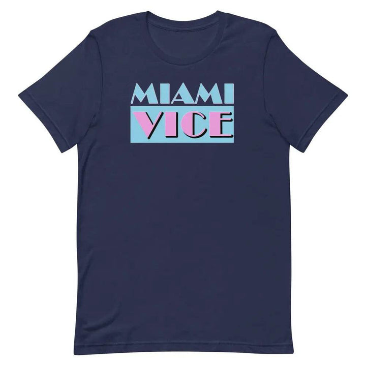 Miami Vice T-Shirt – Retro 80s Vintage Miami Aesthetic Tee for Men &amp; Women
