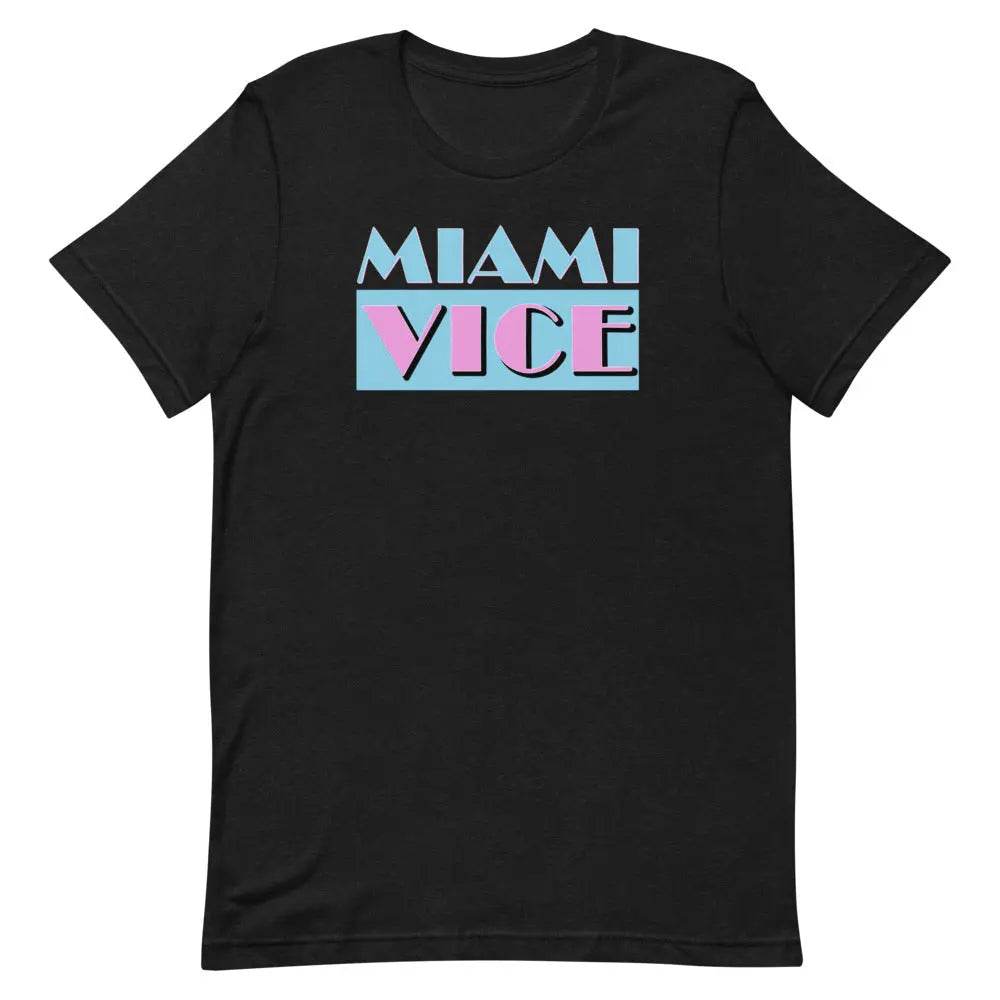 Miami Vice T-Shirt – Retro 80s Vintage Miami Aesthetic Tee for Men &amp; Women