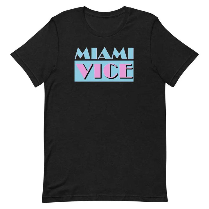 Miami Vice T-Shirt – Retro 80s Vintage Miami Aesthetic Tee for Men &amp; Women