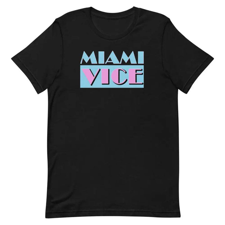 Miami Vice T-Shirt – Retro 80s Vintage Miami Aesthetic Tee for Men &amp; Women
