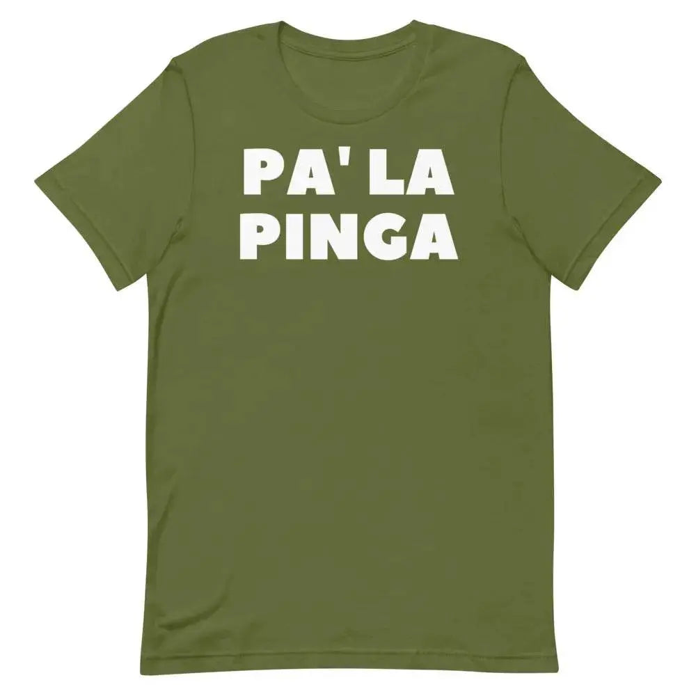 Pa’ La Pinga T-Shirt – Funny Cuban Slang Tee with Spanglish Attitude &amp; Island Flavor