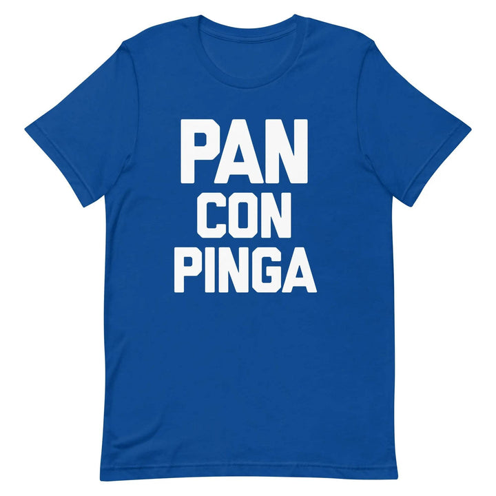 Pan con Pinga Cuban Slang T-Shirt – Funny Latin Humor &amp; Spanglish Attitude Tee for Men &amp; Women