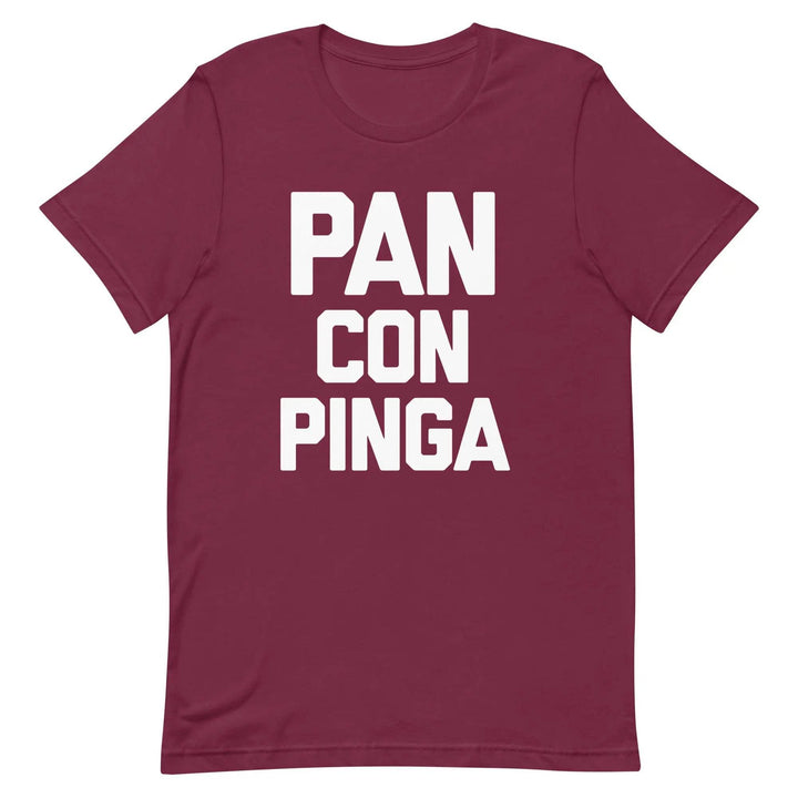 Pan con Pinga Cuban Slang T-Shirt – Funny Latin Humor &amp; Spanglish Attitude Tee for Men &amp; Women