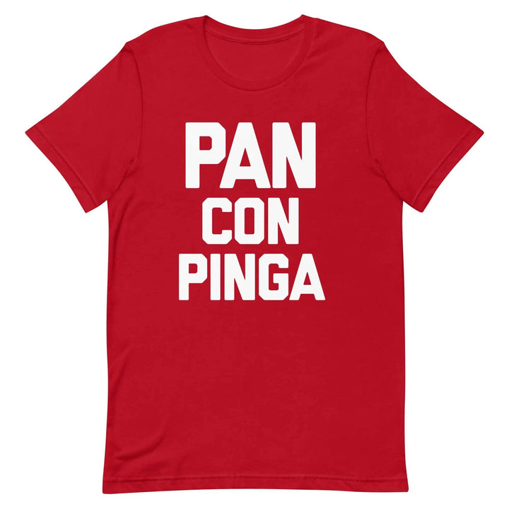 Pan con Pinga Cuban Slang T-Shirt – Funny Latin Humor &amp; Spanglish Attitude Tee for Men &amp; Women