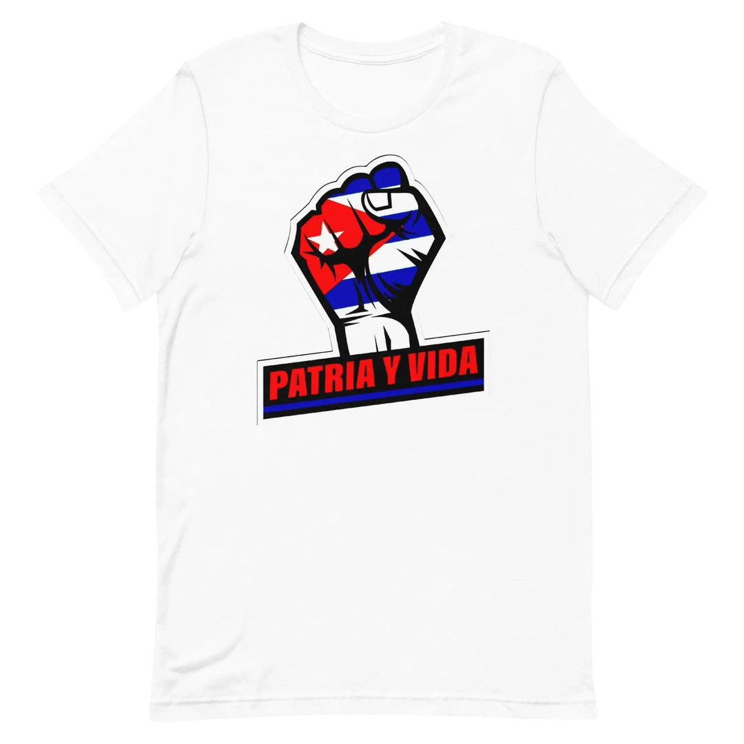 Patria y Vida Cuban Protest T-Shirt – Anti-Communist Freedom Tee for Men &amp; Women