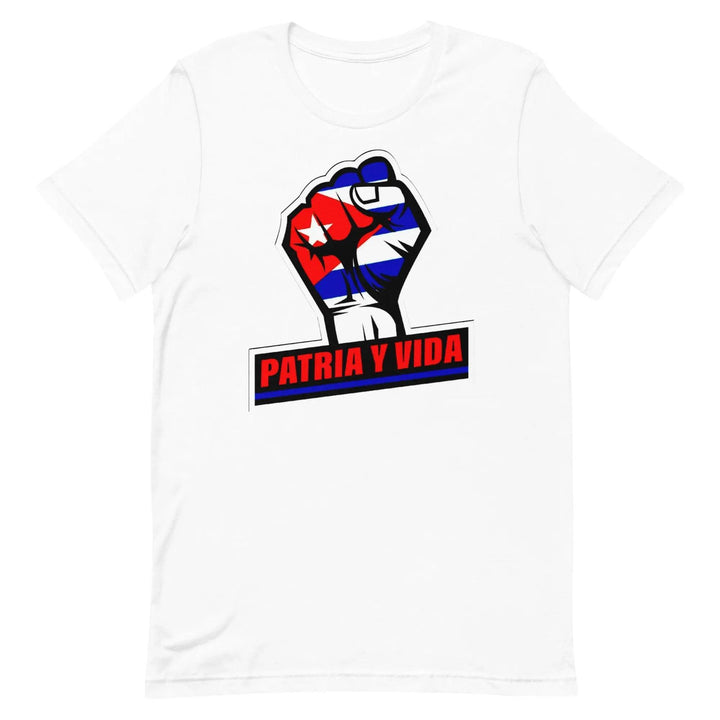 Patria y Vida Cuban Protest T-Shirt – Anti-Communist Freedom Tee for Men &amp; Women