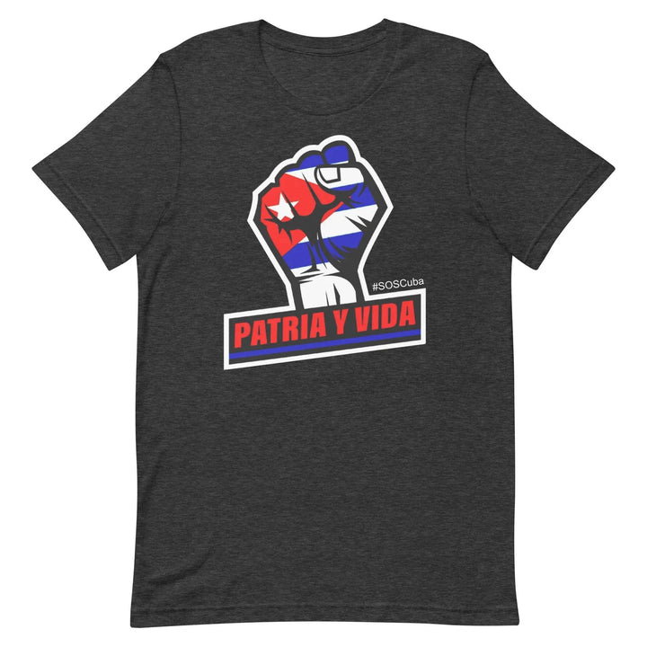 Patria y Vida Cuban Protest T-Shirt – Anti-Communist Freedom Tee for Men &amp; Women