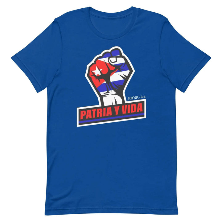 Patria y Vida Cuban Protest T-Shirt – Anti-Communist Freedom Tee for Men &amp; Women