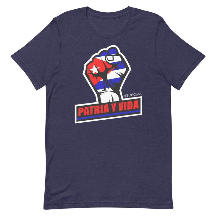 Patria y Vida Cuban Protest T-Shirt – Anti-Communist Freedom Tee for Men &amp; Women