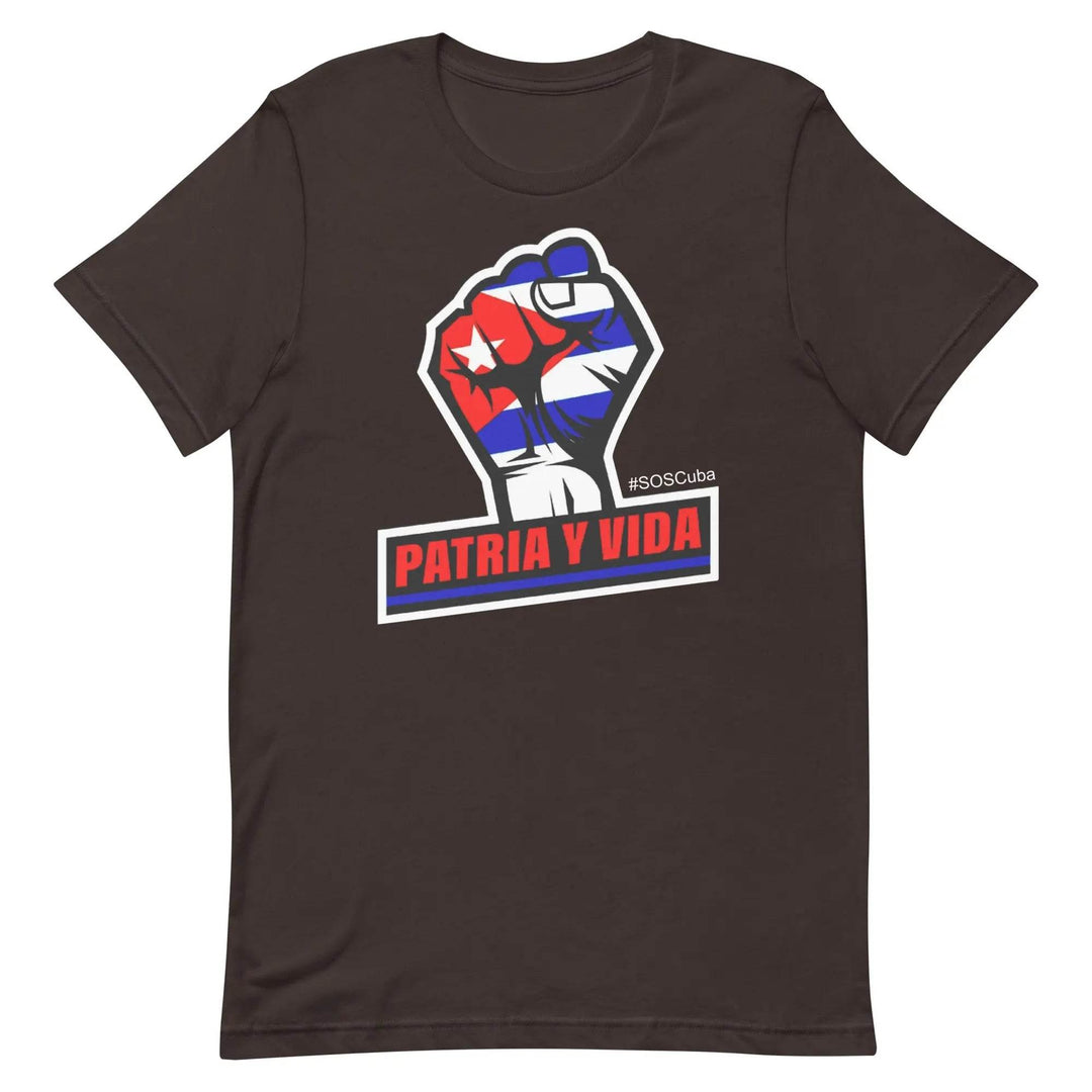 Patria y Vida Cuban Protest T-Shirt – Anti-Communist Freedom Tee for Men &amp; Women