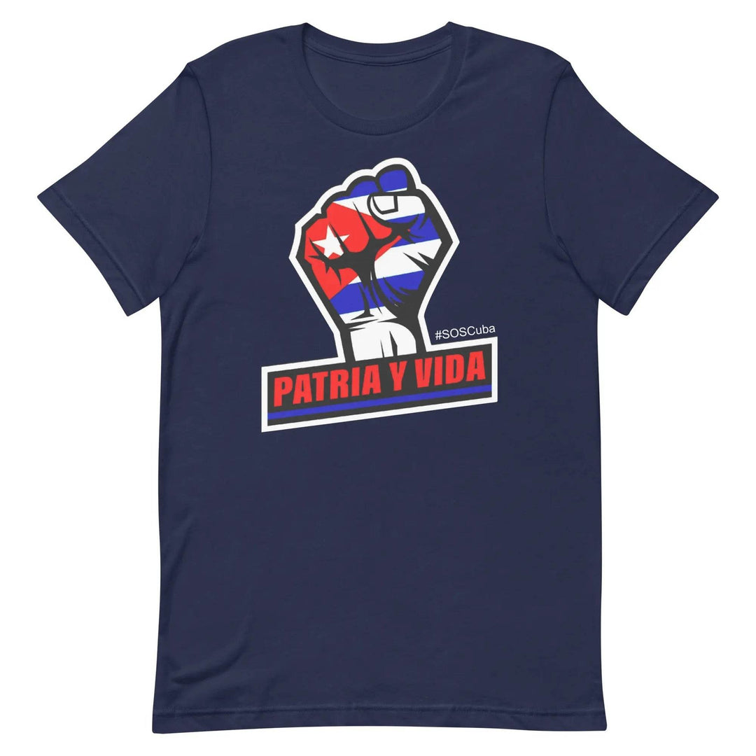 Patria y Vida Cuban Protest T-Shirt – Anti-Communist Freedom Tee for Men &amp; Women