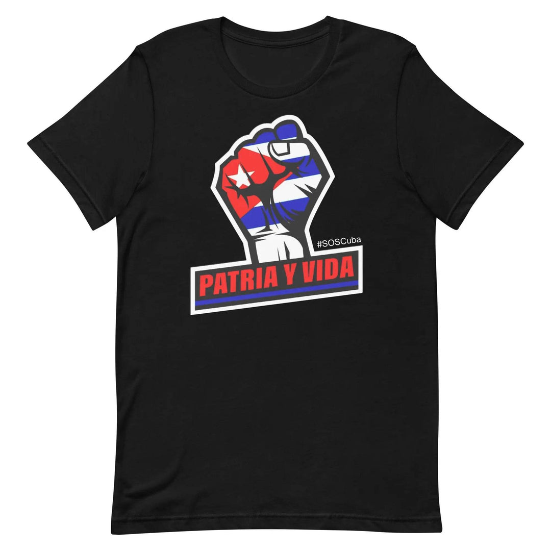 Patria y Vida Cuban Protest T-Shirt – Anti-Communist Freedom Tee for Men &amp; Women